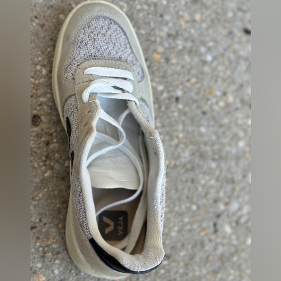 VEJA V-10 Flannel - White/Snow Size US 6 - Picture 8 of 16